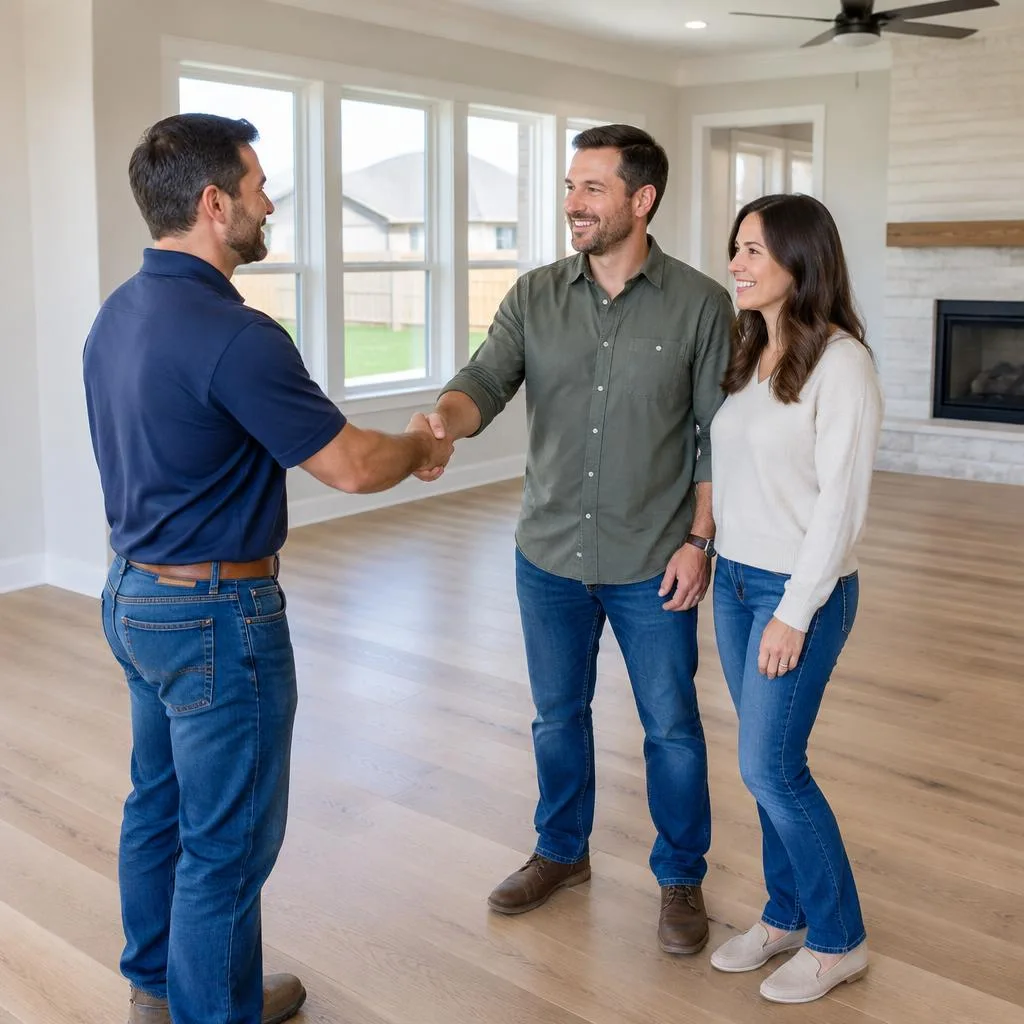 Friendly flooring experts in our showroom